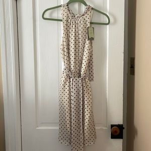 Anthropologie Polka Dot Dress NWT